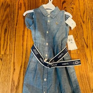 Ralph Lauren Denim Girls Dress
